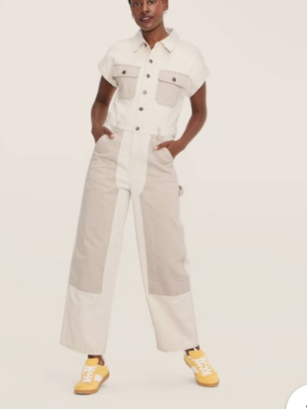 NWT size 8 Woolrich Women Short Sleeve Western Jumpsuit